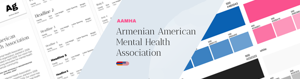 Armenian American Mental Health Association — Non-Profit project by Curly Cactus