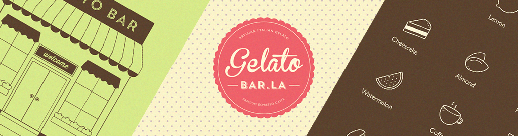 Gelato Bar — Restaurant project by Curly Cactus